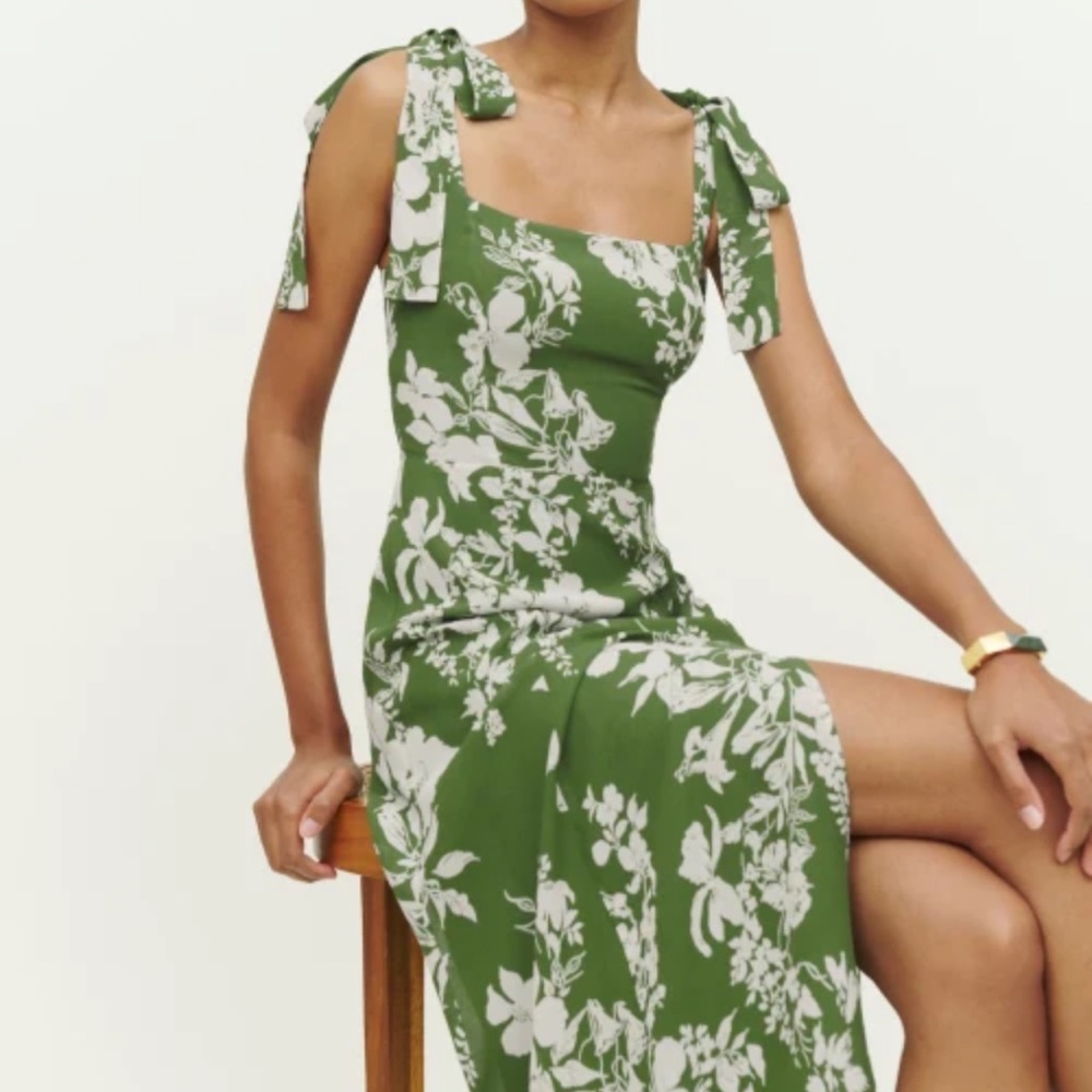 💚Reformation Twilight Dress Mystique